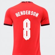 Billige England VM 2022 Fotballdrakter Jordan Henderson 8 Bortedraktsett Kortermet..
